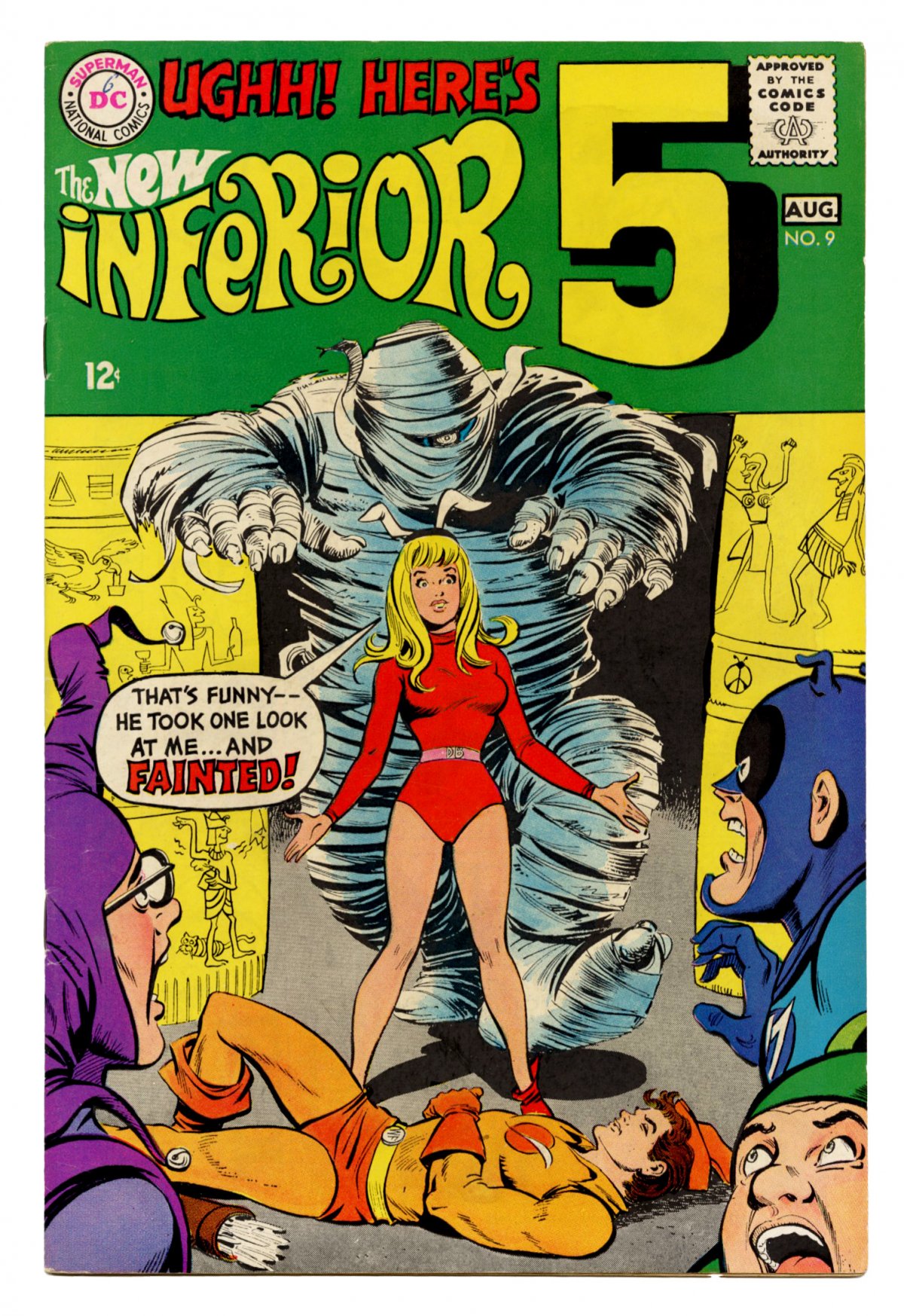 Front cover of INFERIOR FIVE #9