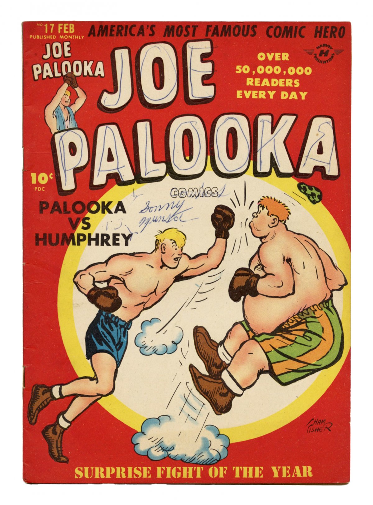Front cover of JOE PALOOKA 1945-61 #17