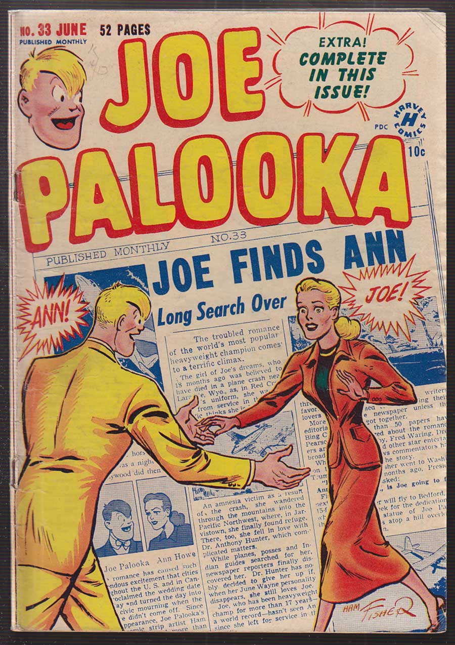 Front cover of JOE PALOOKA 1945-61 #33
