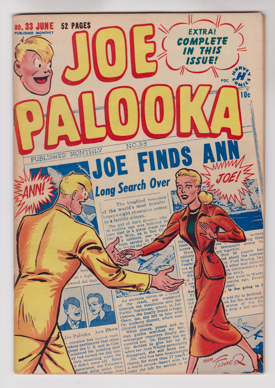 Front cover of JOE PALOOKA 1945-61 #33
