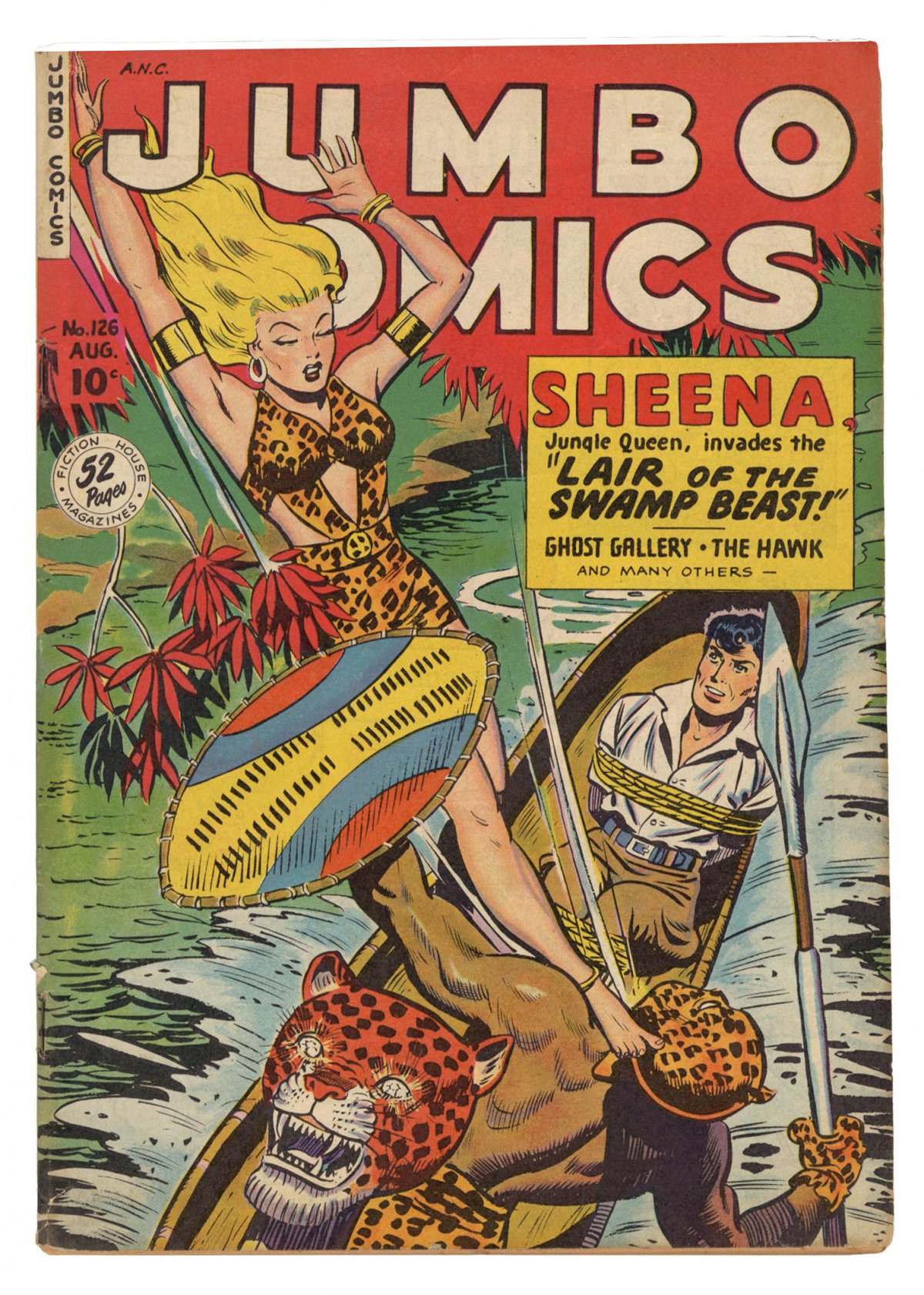 Front cover of JUMBO COMICS #126