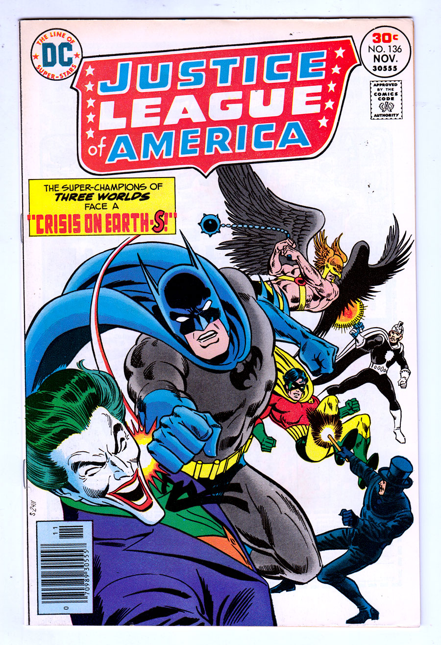 Front cover of JUSTICE LEAGUE OF AMERICA (1960-87) #136