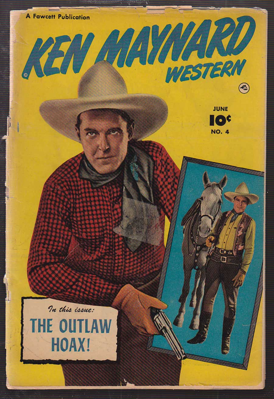 Front cover of KEN MAYNARD WESTERN #4