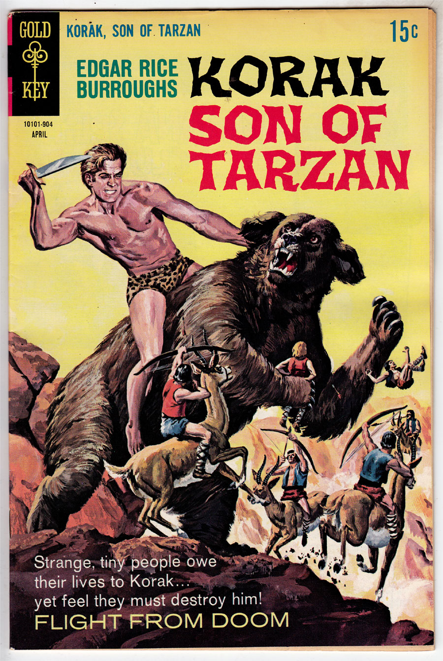 Front cover of KORAK SON OF TARZAN #28