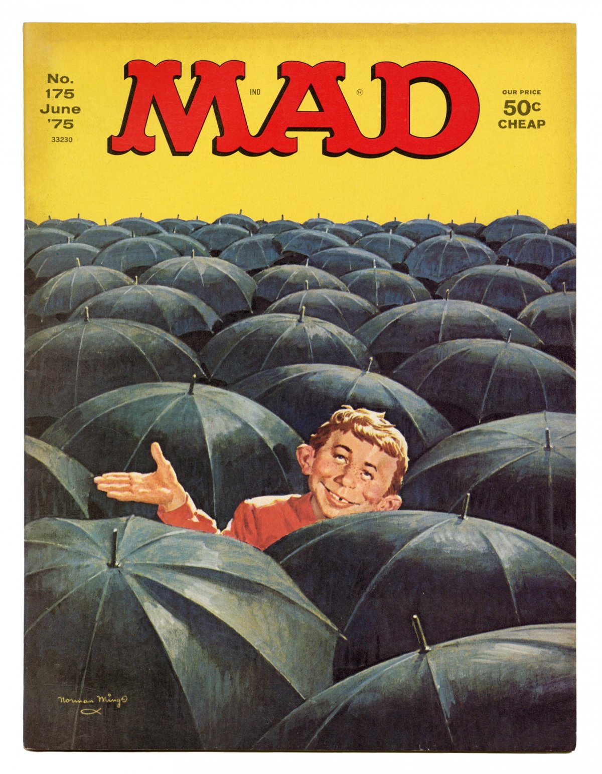 Front cover of MAD (1952-2018) #175