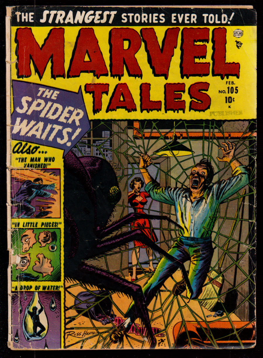 Front cover of MARVEL TALES (1949-57) #105