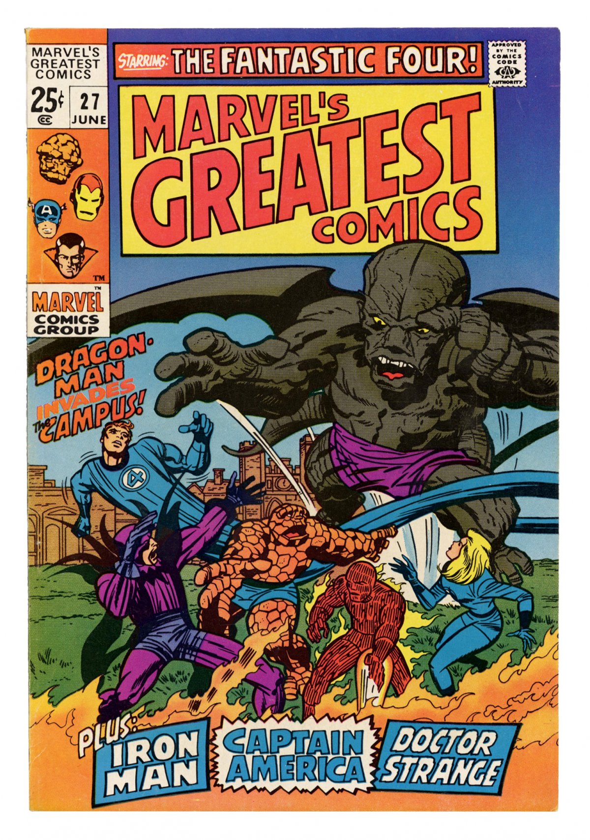 Front cover of MARVEL'S GREATEST COMICS #27