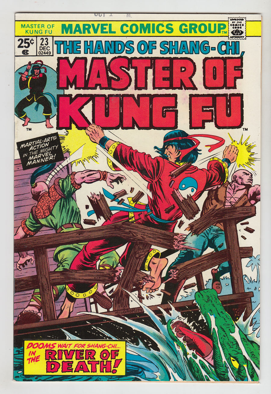 Front cover of MASTER OF KUNG-FU #23