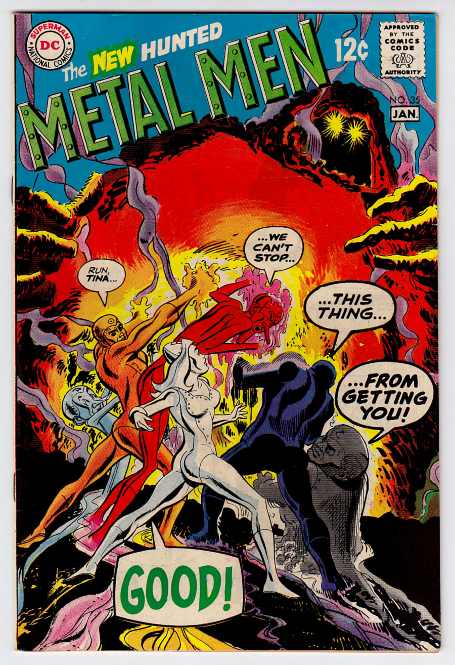 Front cover of METAL MEN (1963) #35