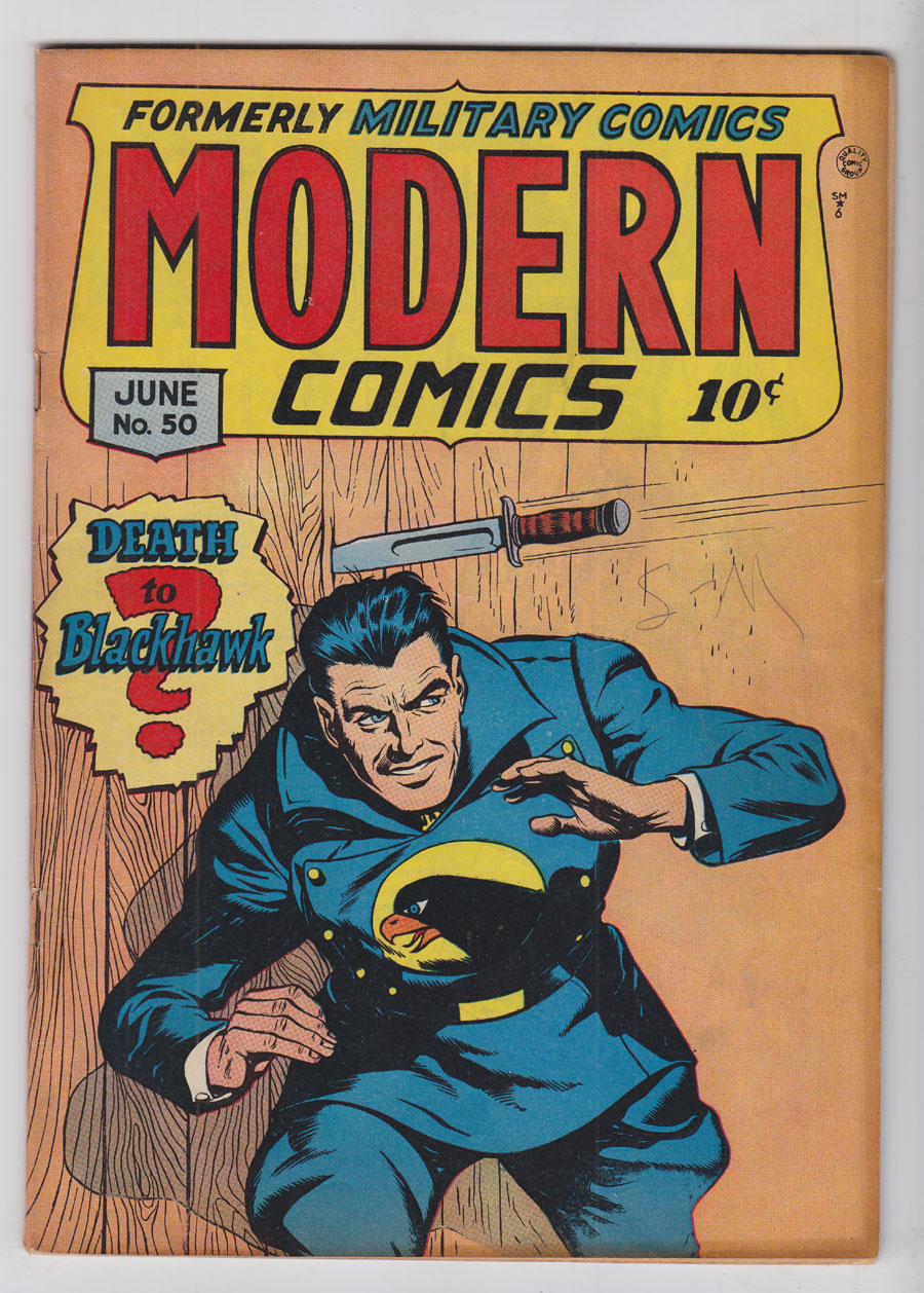 Front cover of MODERN COMICS #50