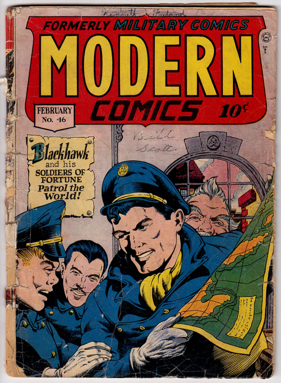 Front cover of MODERN COMICS #46