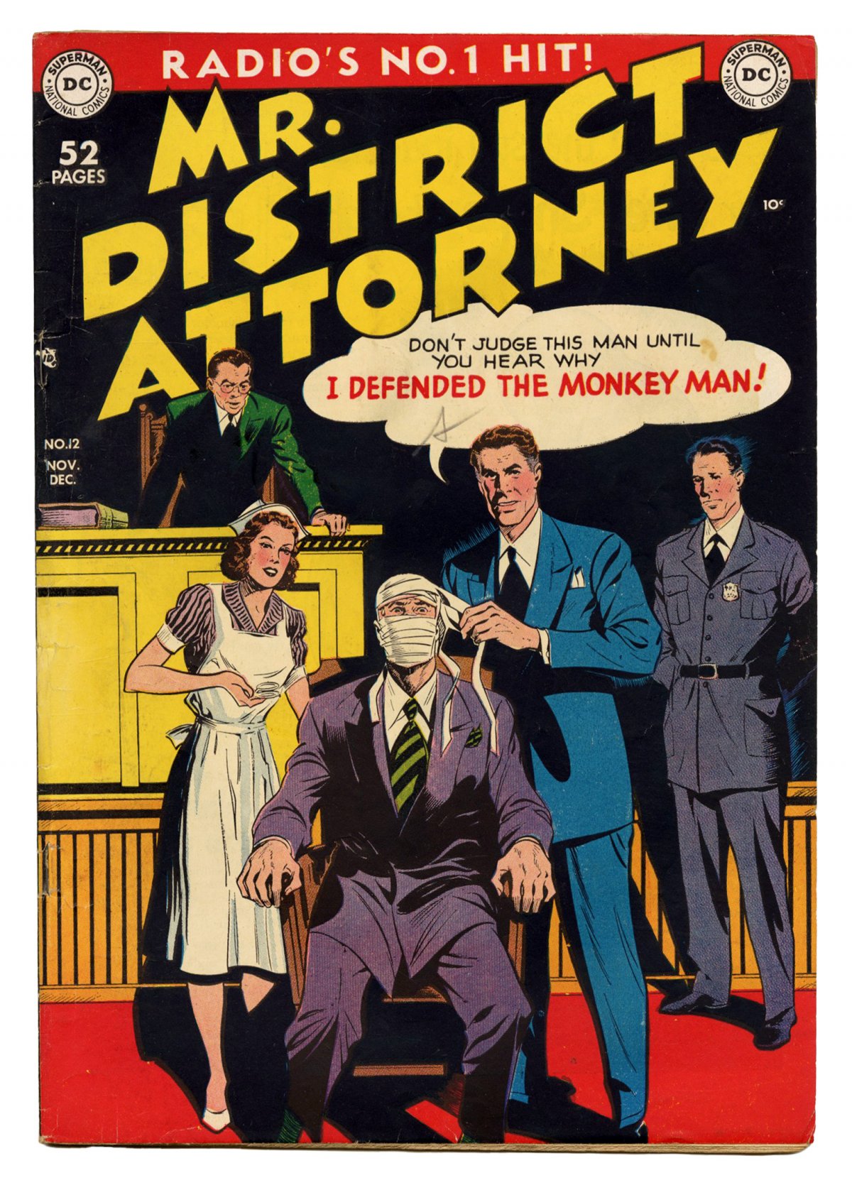 Front cover of MISTER DISTRICT ATTORNEY #12