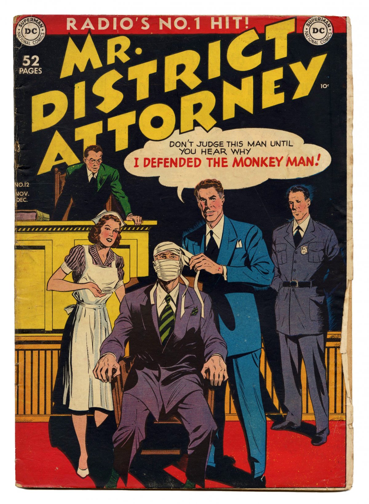 Front cover of MISTER DISTRICT ATTORNEY #12