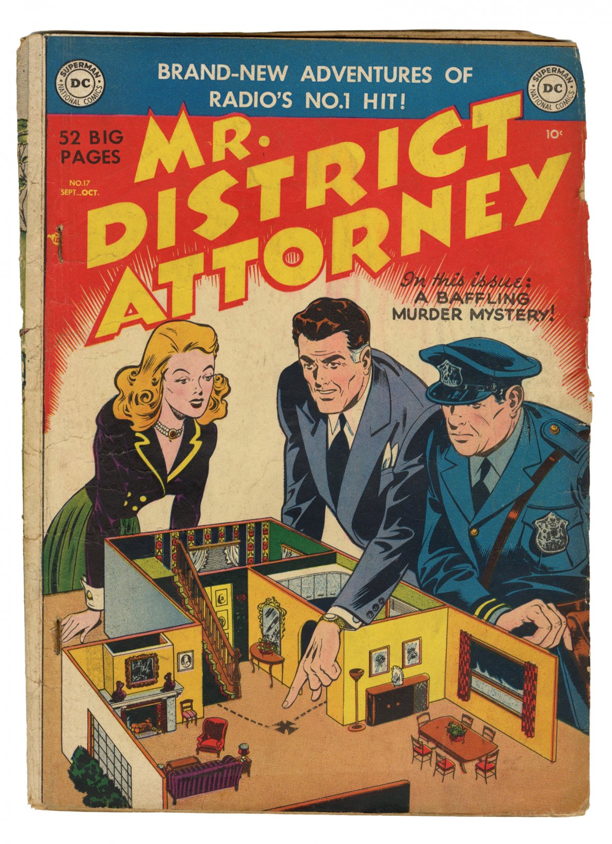 Front cover of MISTER DISTRICT ATTORNEY #17