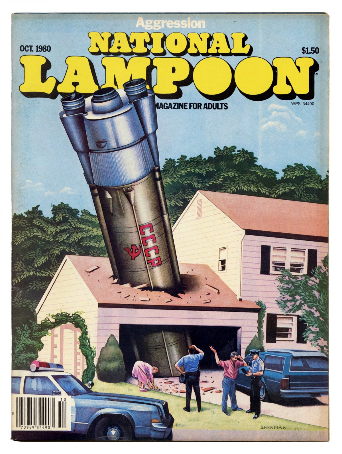 Front cover of NATIONAL LAMPOON (1970-98) V2 #27 Magazine