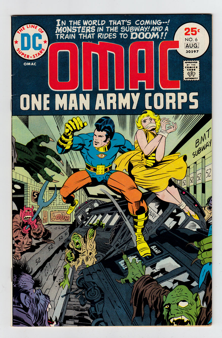Front cover of OMAC #6