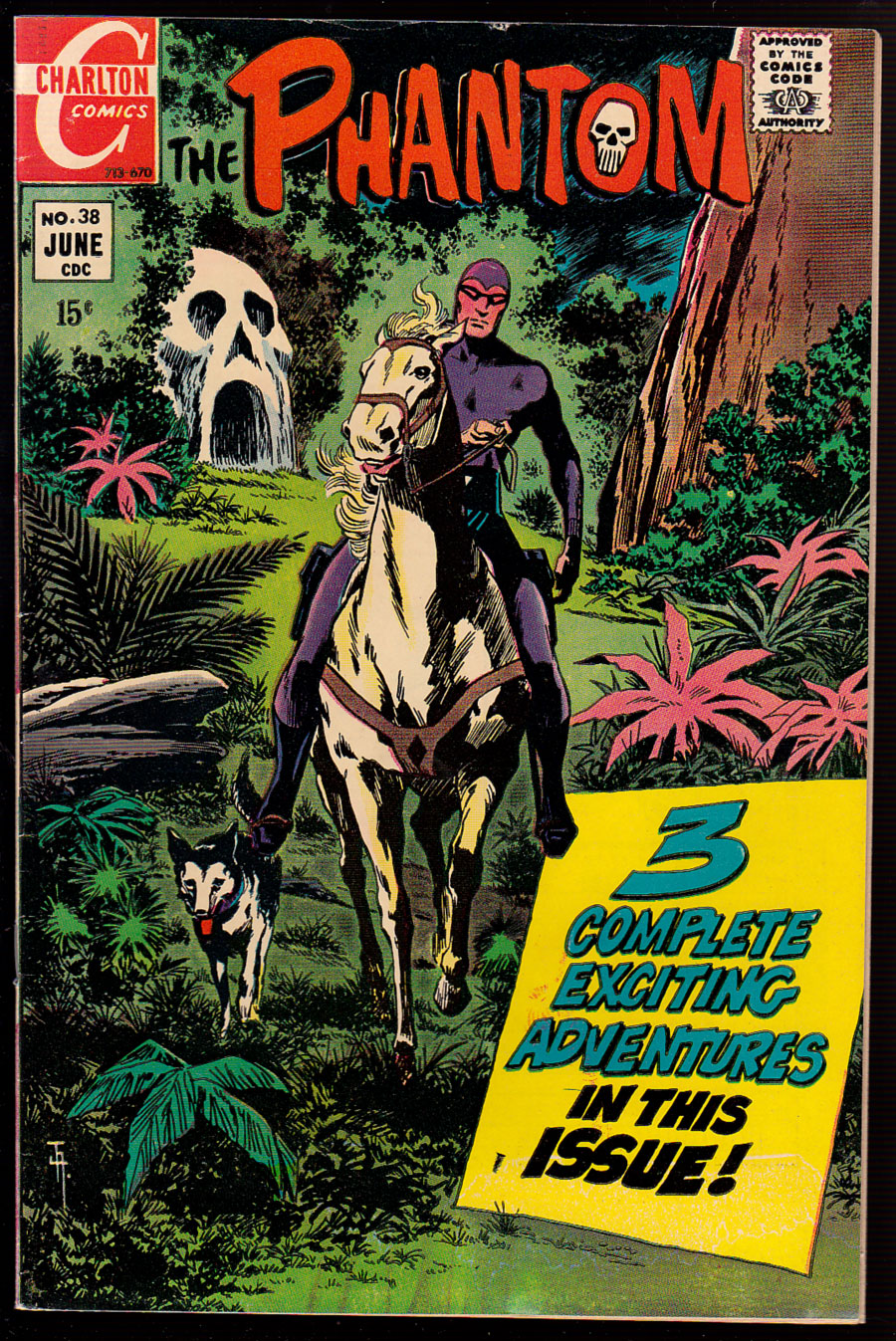 Front cover of PHANTOM, THE (1962-77) #38