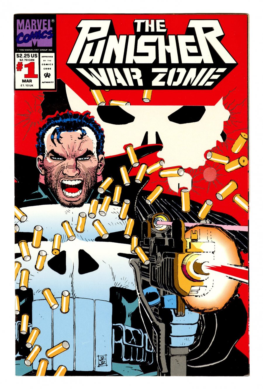 Front cover of PUNISHER: WAR ZONE (1992-95) #1