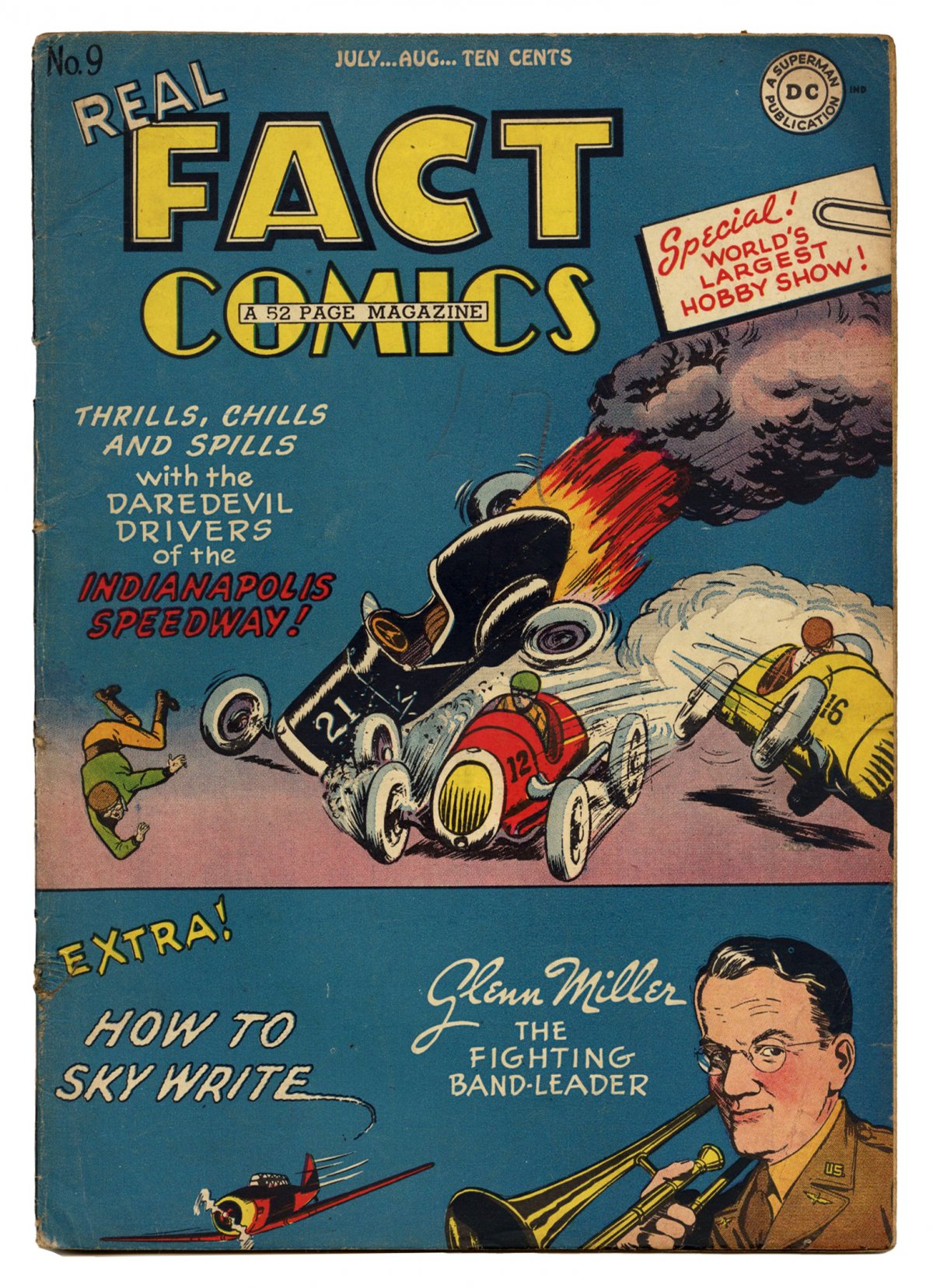 Front cover of REAL FACT COMICS #9
