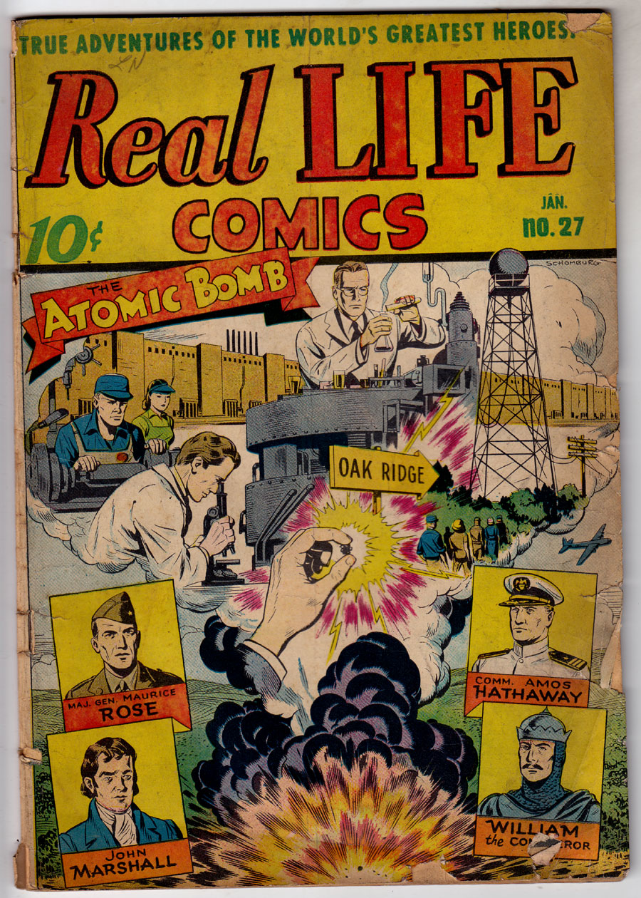 Front cover of REAL LIFE COMICS (1941-52) #27