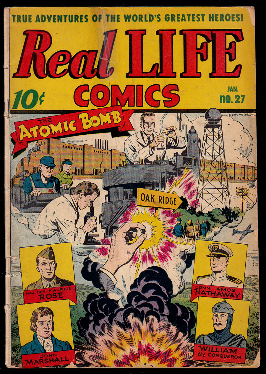 Front cover of REAL LIFE COMICS (1941-52) #27