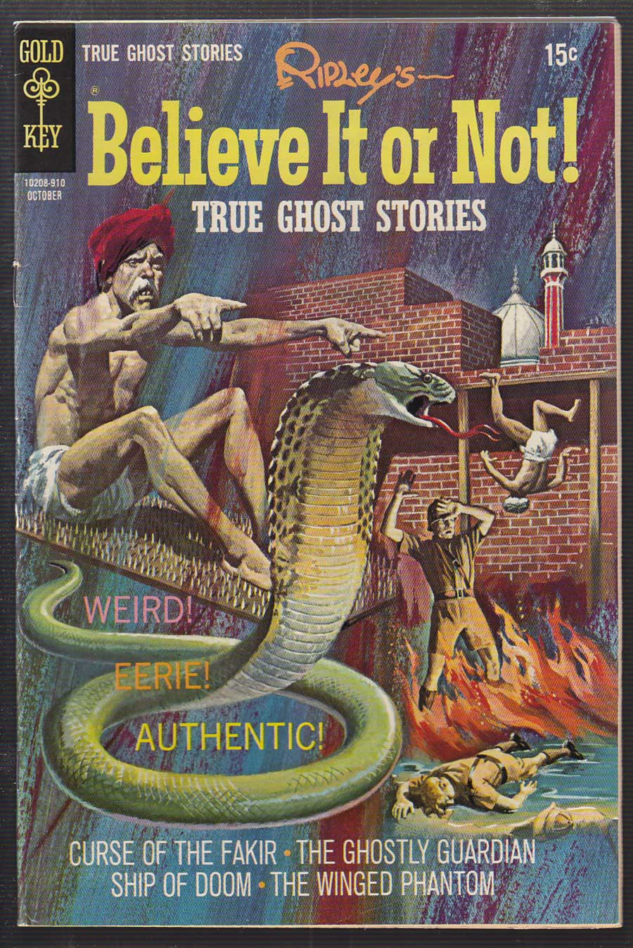 Front cover of RIPLEY'S BELIEVE IT OR NOT 1967-80 #16