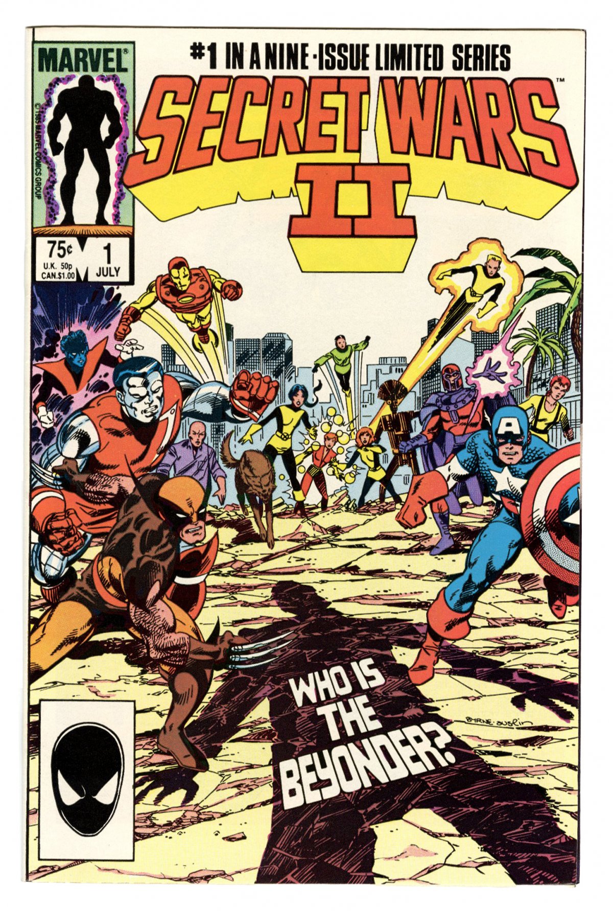Front cover of SECRET WARS II (1985-86) #1