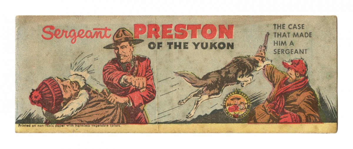 Front cover of SERGEANT PRESON OF THE YUKON QUAKER GIVEAWAY (1956) #nn