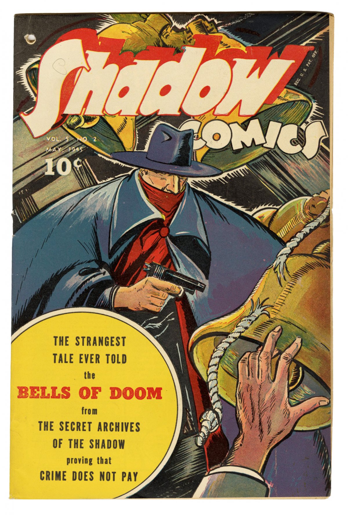 Front cover of SHADOW COMICS V5 #2