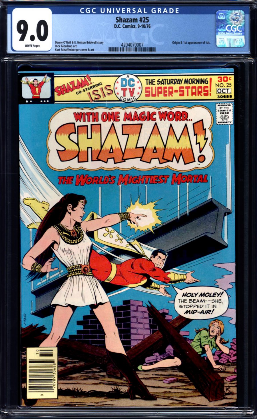 Front cover of SHAZAM #25