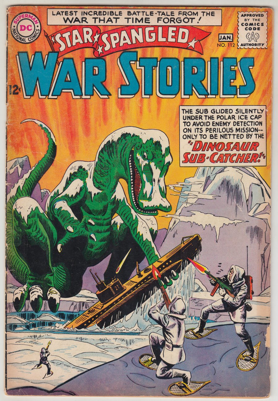 Front cover of STAR SPANGLED WAR STORIES (1952-77) #112