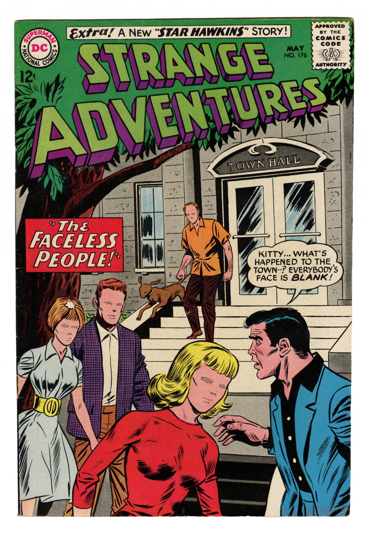 Front cover of STRANGE ADVENTURES #176