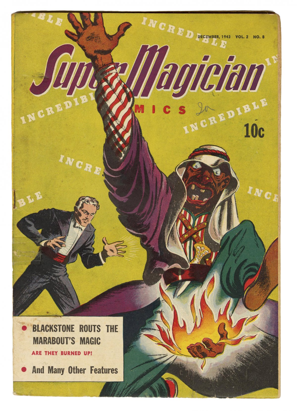 Front cover of SUPER MAGICIAN COMICS V2 #8