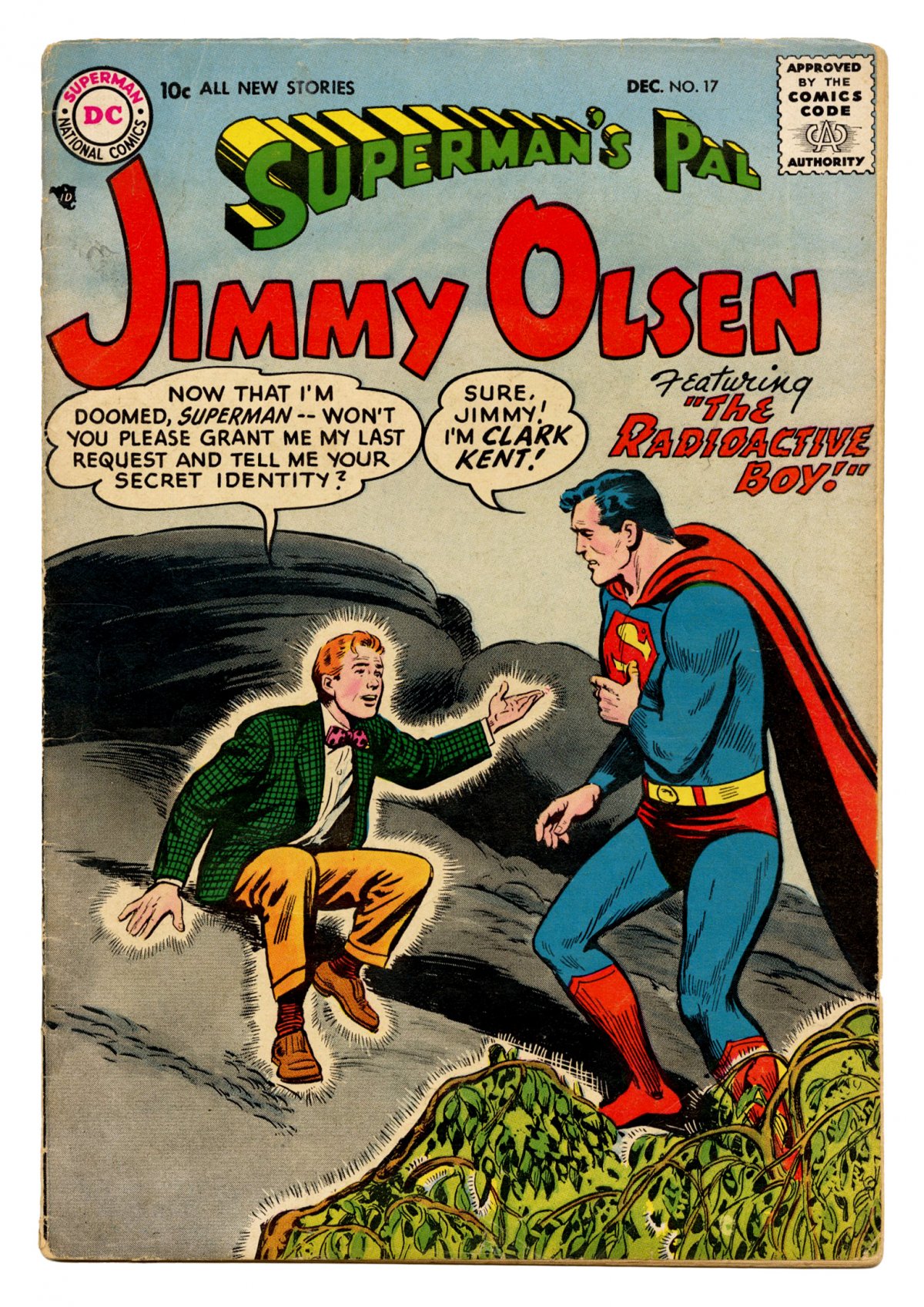 Front cover of SUPERMAN'S PAL JIMMY OLSEN (1954-74) #17