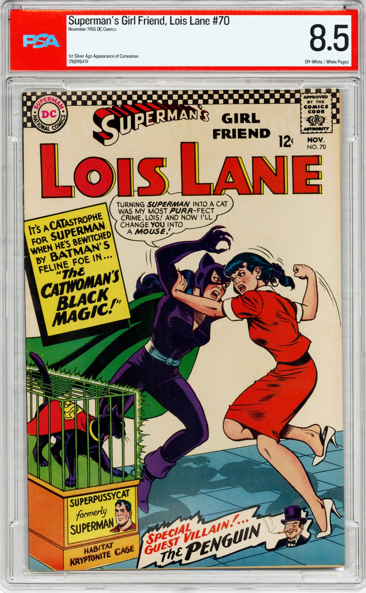 Front cover of SUPERMAN'S GIRLFRIEND LOIS LANE #70