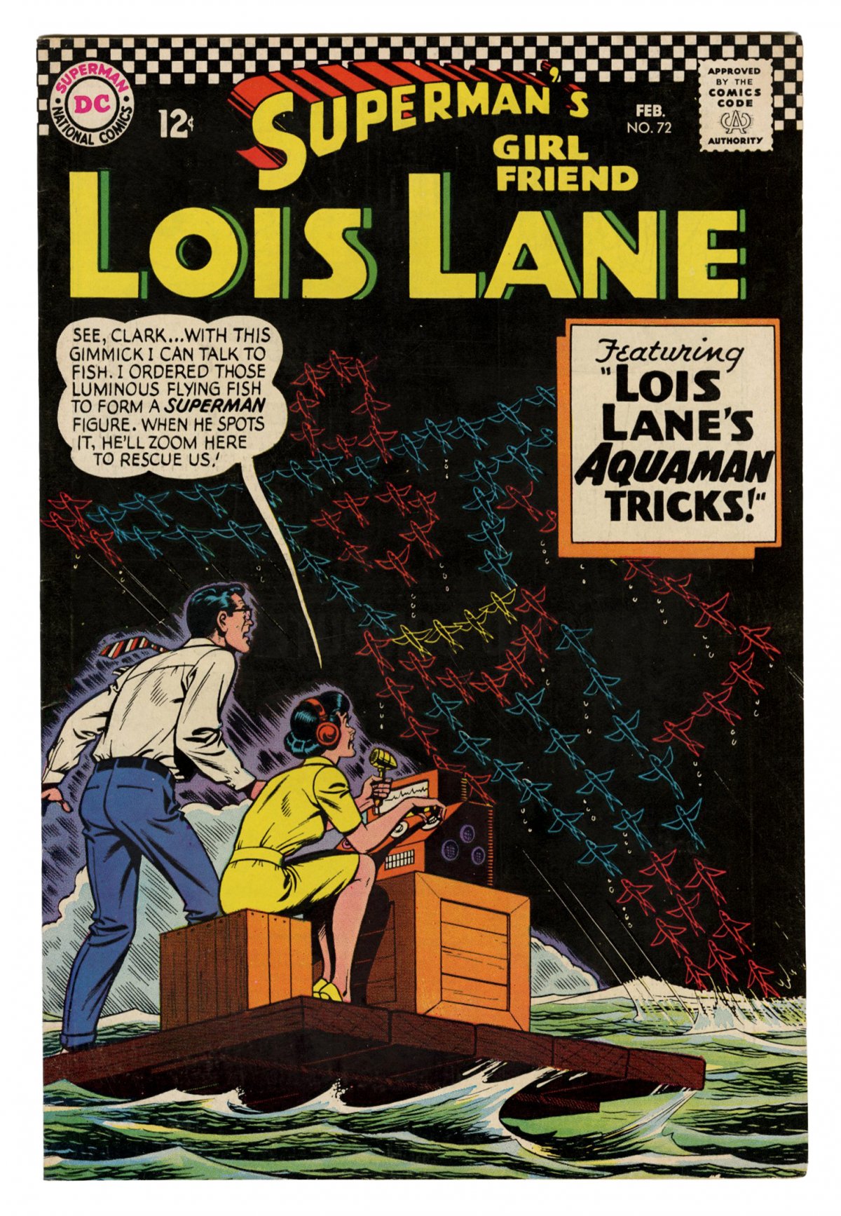 Front cover of SUPERMAN'S GIRLFRIEND LOIS LANE #72