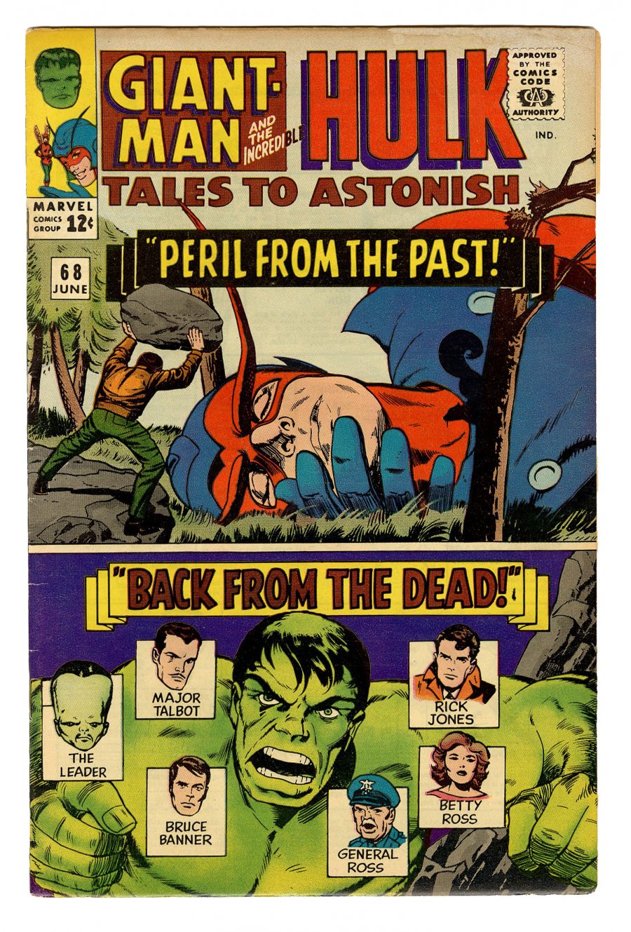 Front cover of TALES TO ASTONISH (1959-68) #68