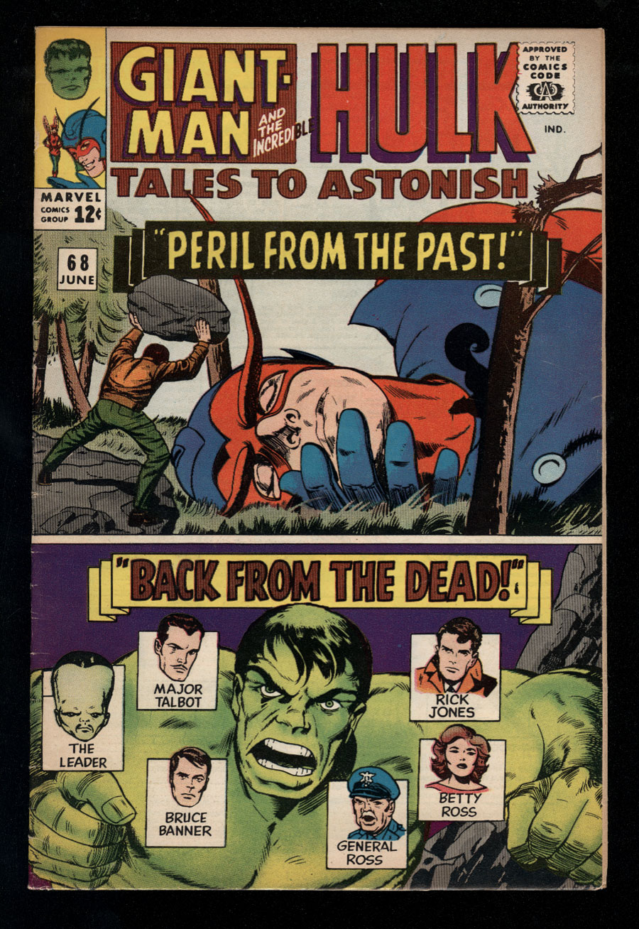 Front cover of TALES TO ASTONISH (1959-68) #68