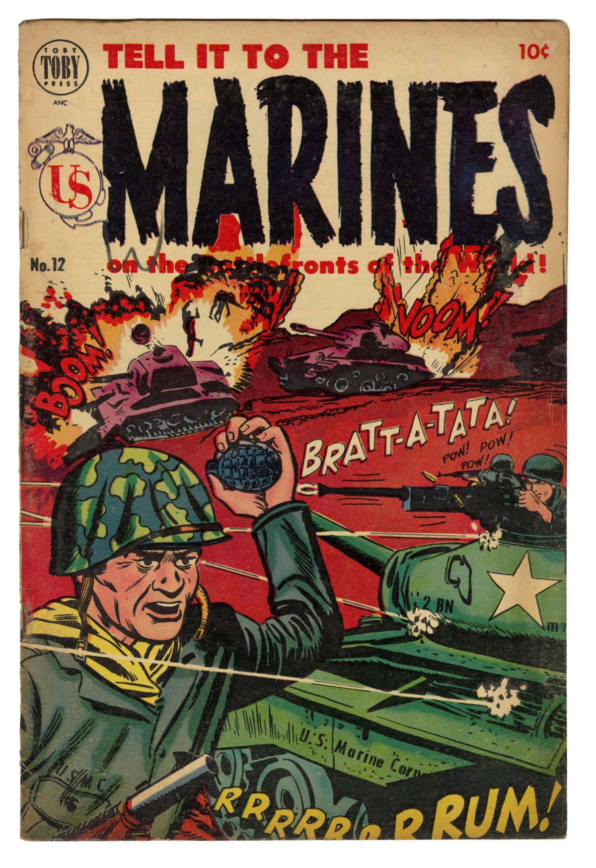 Front cover of TELL IT TO THE MARINES 1952-55 #12
