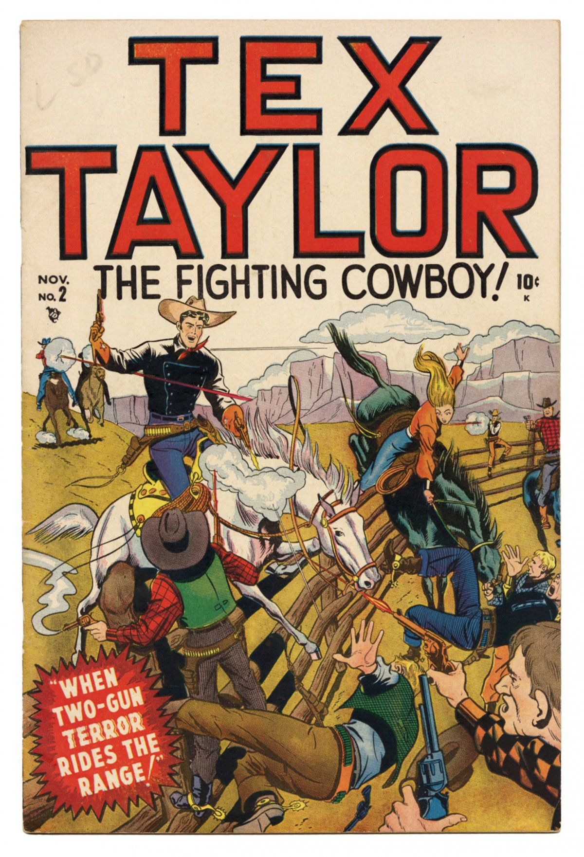 Front cover of TEX TAYLOR #2