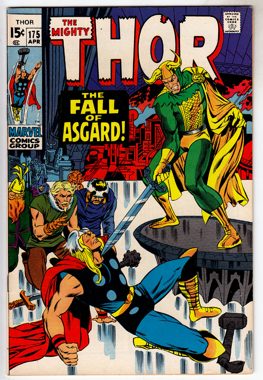 Front cover of THOR (1966-96; 2009-11) #175