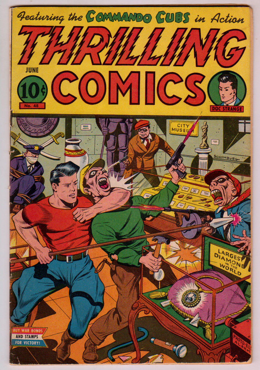 Front cover of THRILLING COMICS (1940-51) #48