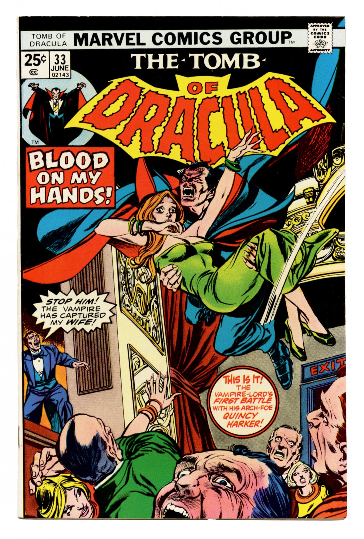 Front cover of TOMB OF DRACULA (1972-79) #33