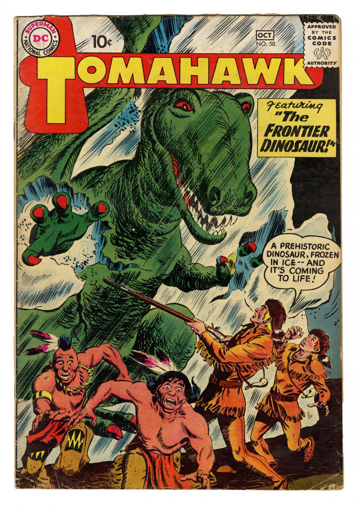 Front cover of TOMAHAWK (1950-72) #58