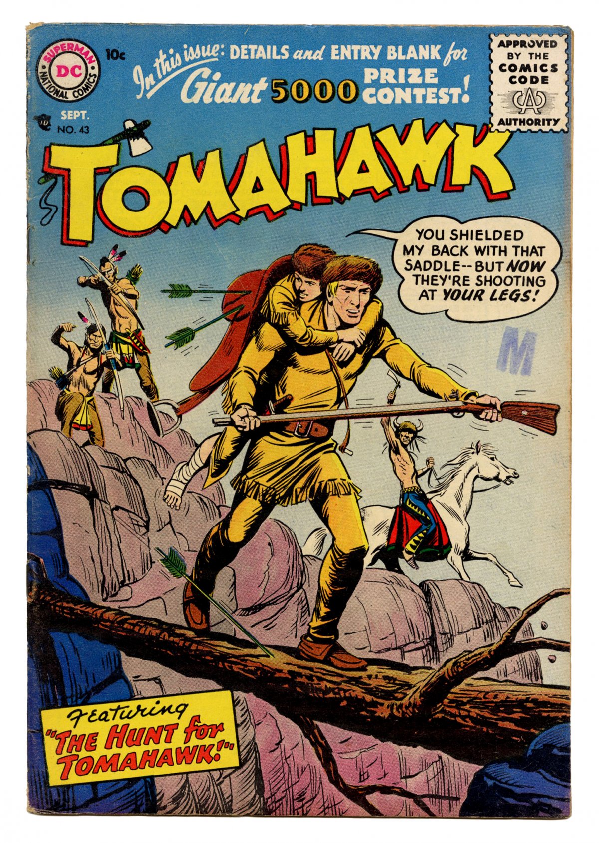 Front cover of TOMAHAWK (1950-72) #43