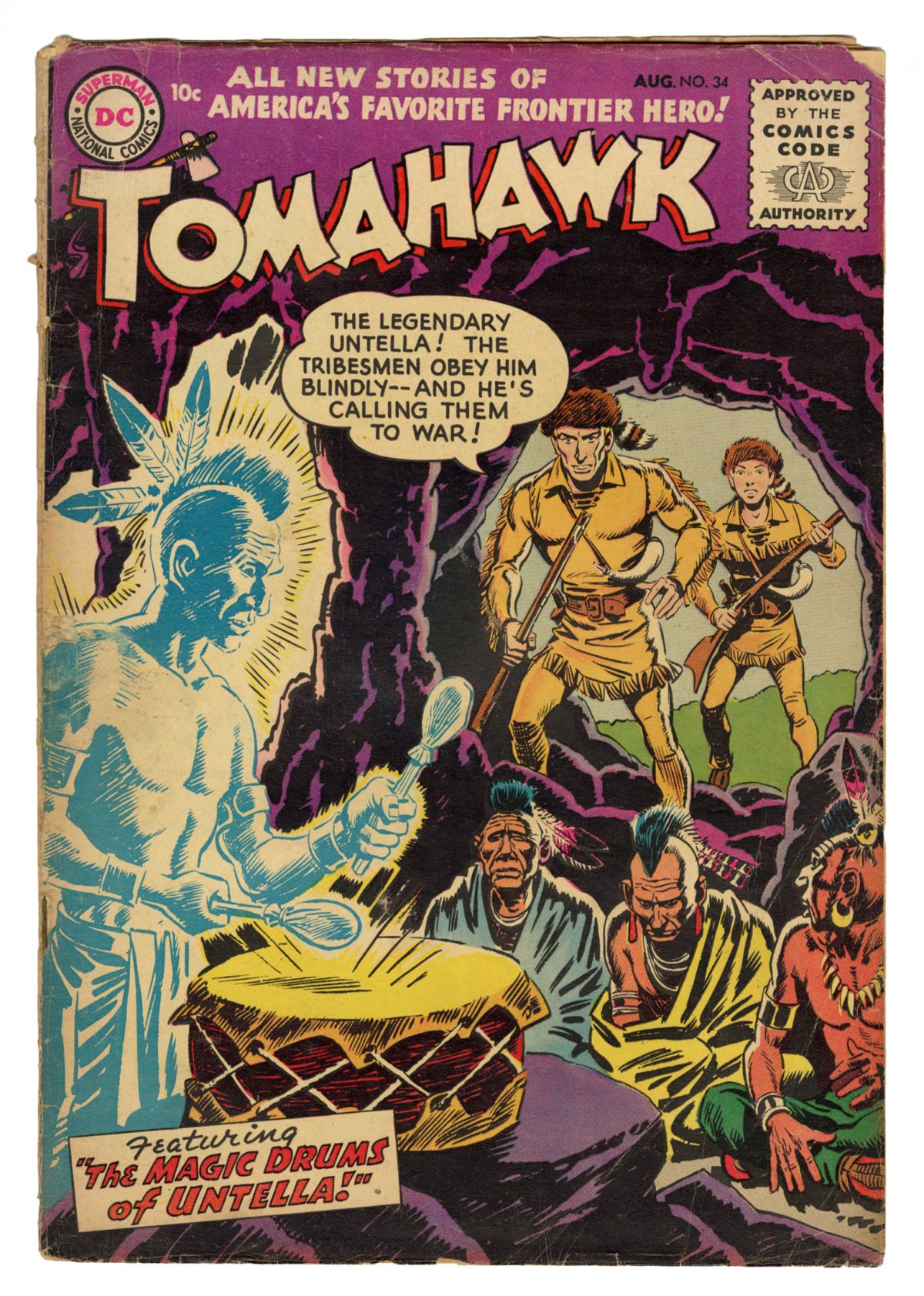 Front cover of TOMAHAWK (1950-72) #34