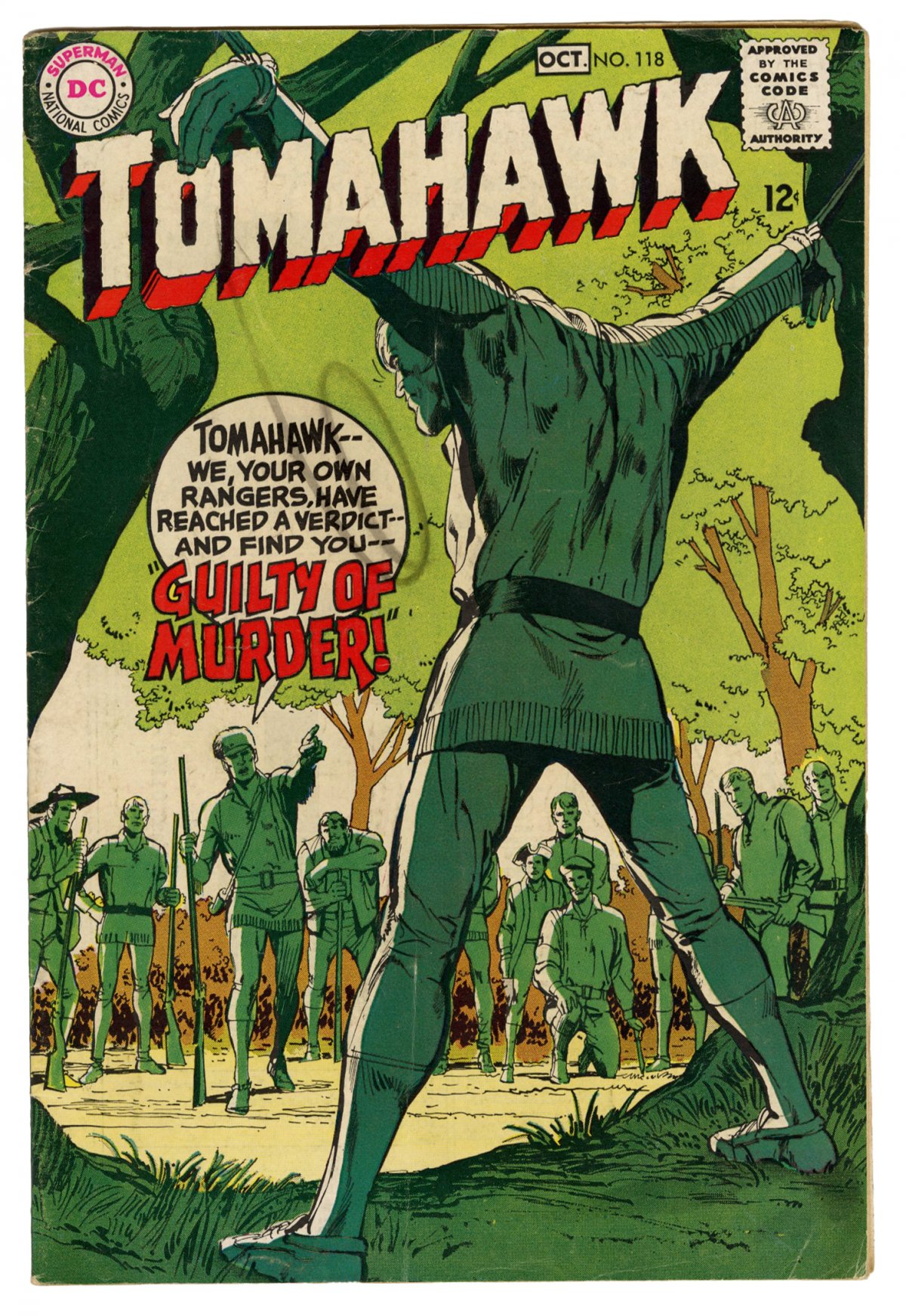 Front cover of TOMAHAWK (1950-72) #118
