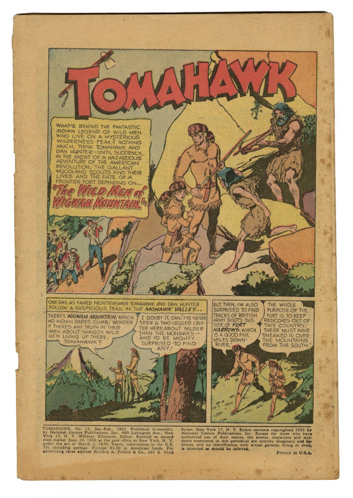Front cover of TOMAHAWK (1950-72) #15