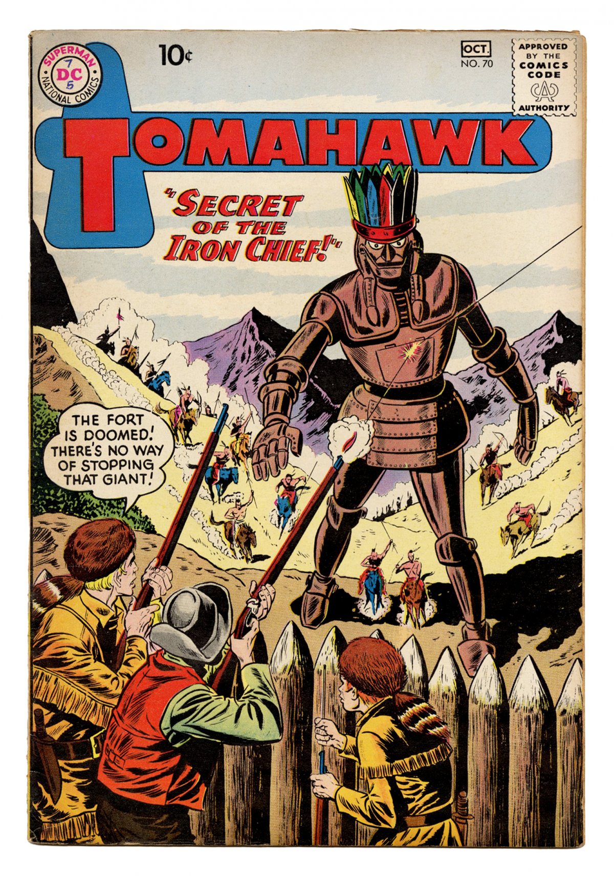 Front cover of TOMAHAWK (1950-72) #70