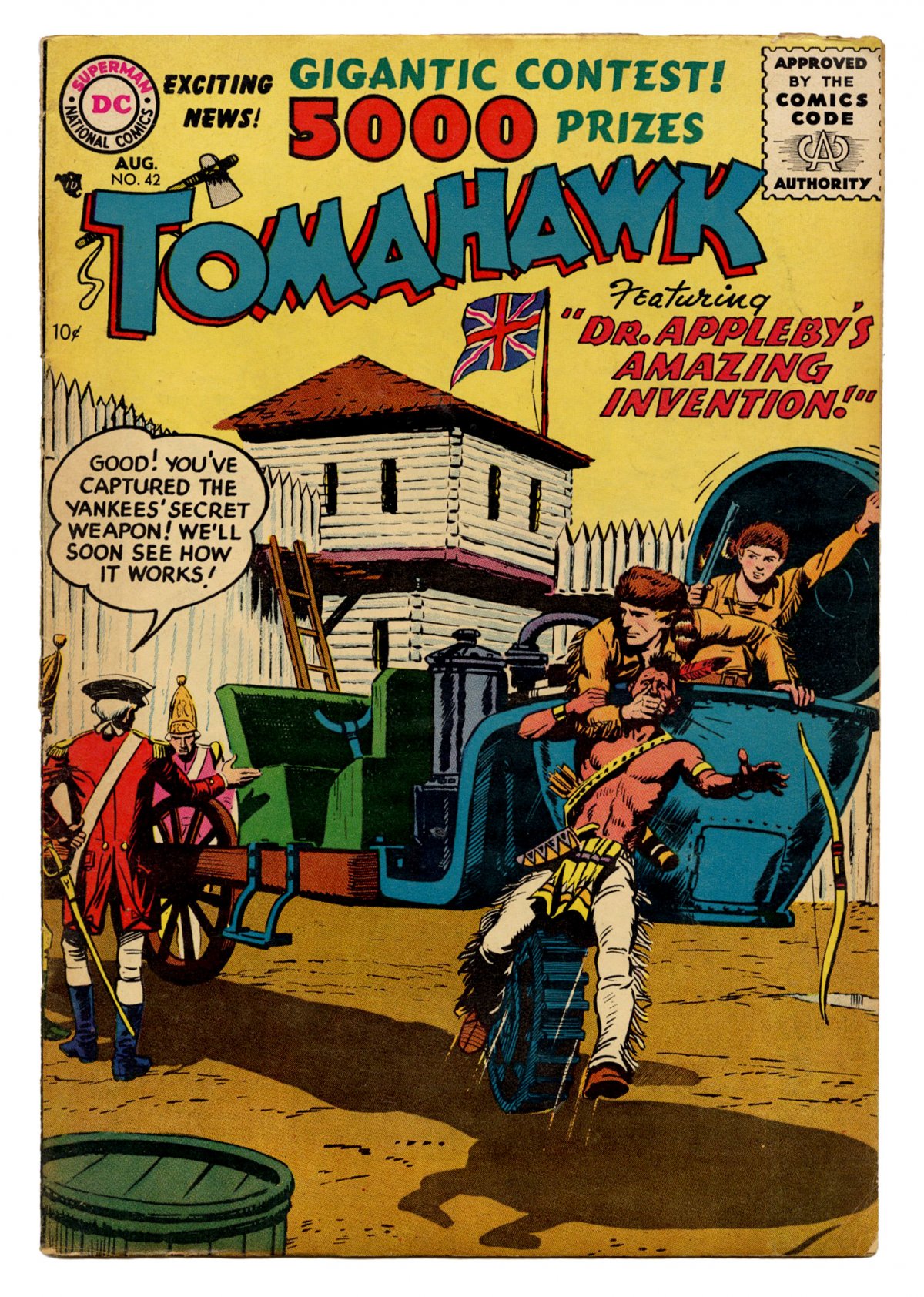 Front cover of TOMAHAWK (1950-72) #42